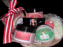 Load image into Gallery viewer, Peppermint Candy Cane Holiday Gift Baskets 🎅🎄❤