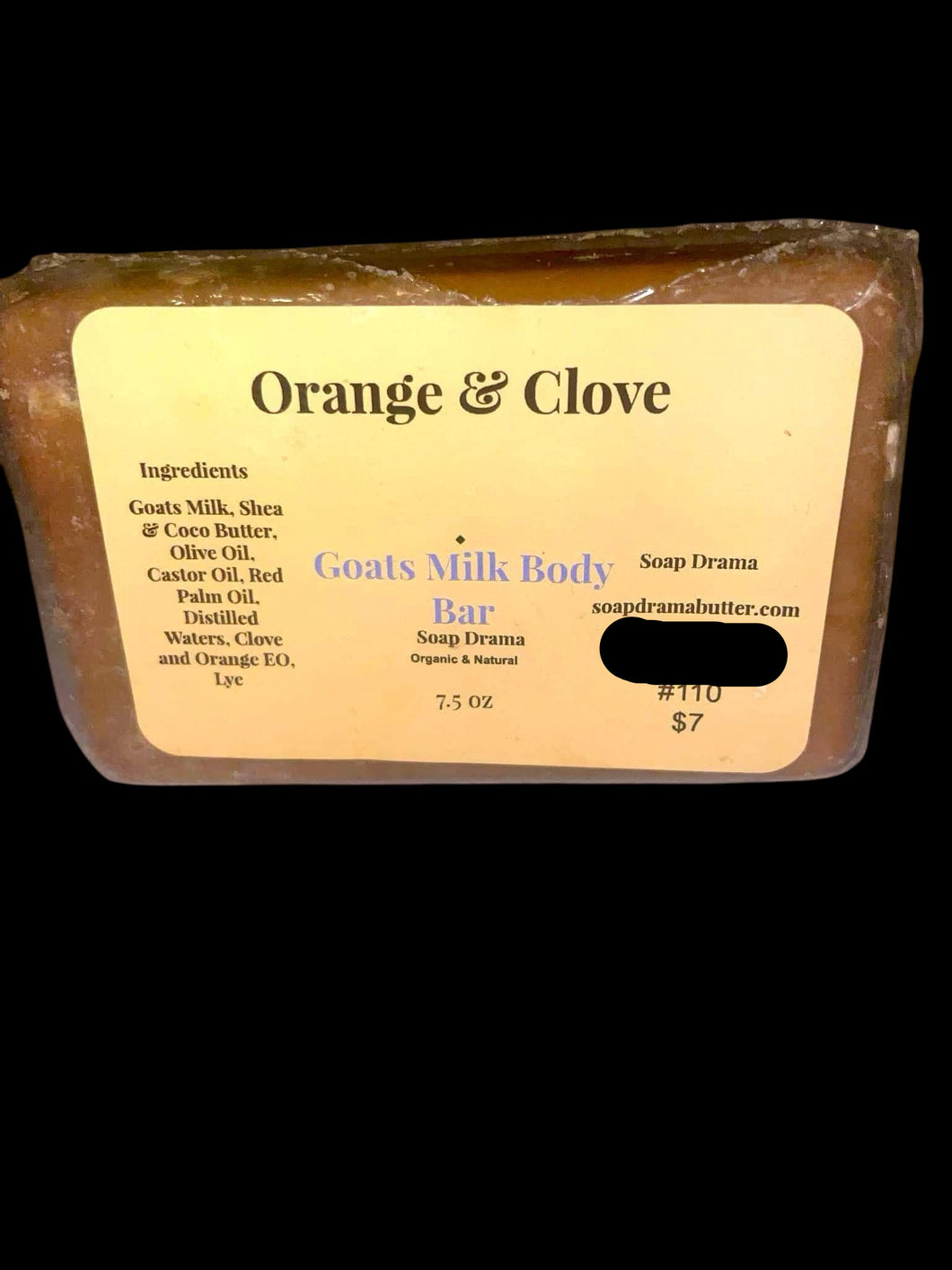 Mia's Orange and Clove Soap